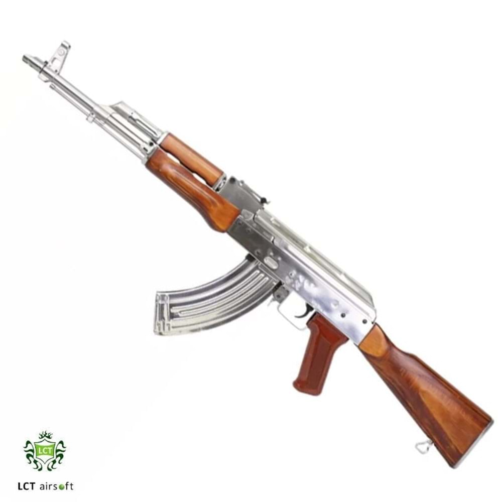 LCT LCKM STAINLESS STEEL PARLAK GÜMÜŞ AIRSOFT TÜFEK