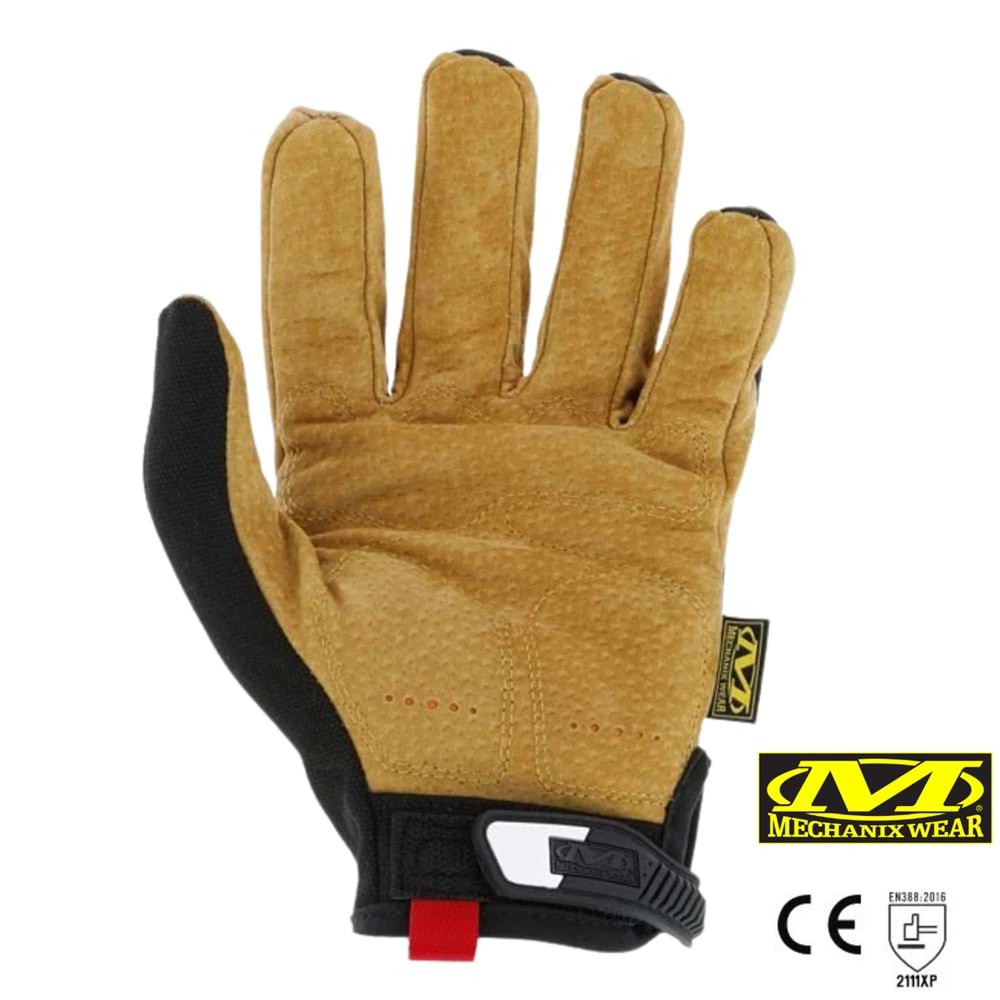 Mechanix Wear® M-Pact Durahide Leather Deri Eldiven (Siyah/Kahve) LMP-75