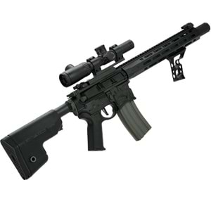 EMG Sharps Bros Warthog Lisanslı 15'' Carbine Siyah AEG Airsoft Tüfek