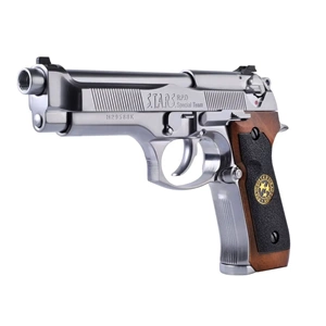 WE Samurai Edge M9 Silver GBB Airsoft Tabanca