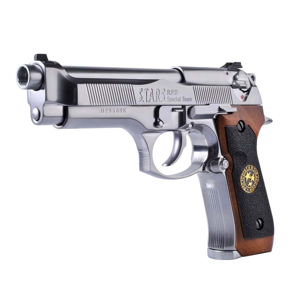 Samurai Edge M9 Airsoft GBB Tabanca- SILVER Gümüş