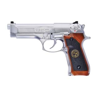 Samurai Edge M9 Airsoft GBB Tabanca- SILVER Gümüş