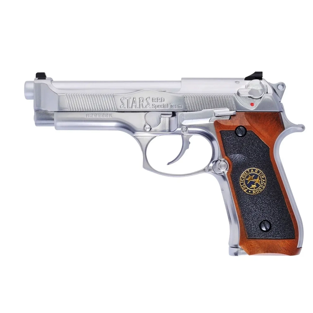 WE Samurai Edge M9 Silver GBB Airsoft Tabanca