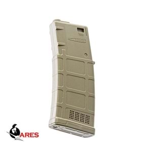 ARES M4 / M16 AEG TÜFEKLER İÇİN 130BB AMAG ŞARJÖR - TAN