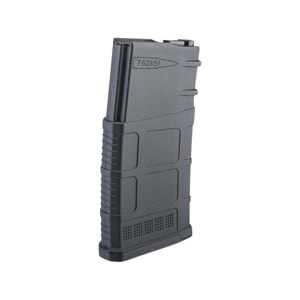 CYMA SR-25 Serisi 110 BB Polimer Mid-Cap Airsoft Şarjör – Siyah (M195)