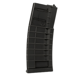 Arcturus DMAG 416 30/135bbs Variable-Cap EMM Magazine Ayarlanabilir AEG Tüfek Şarjörü Siyah