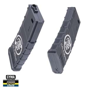 CYMA M4/M16 Airsoft 220BB MidCap ZOMBIE KILLER Polimer Şarjör