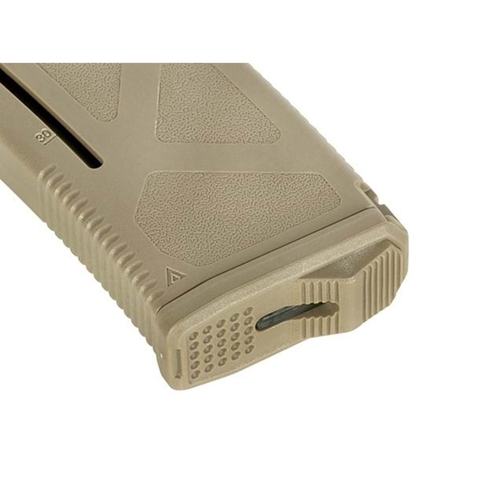 ARCTURUS AR M4/M16 30/130BB Ayarlı TAN Renk Kapasite Göstergeli Polimer Airsoft Şarjör
