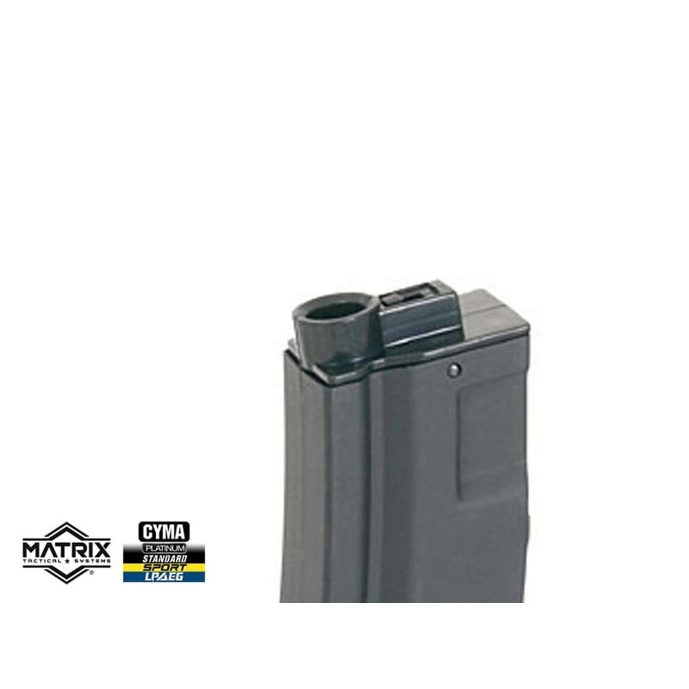 CYMA MP5 Midcap Şarjör 65BB - Short Type Airsoft AEG için