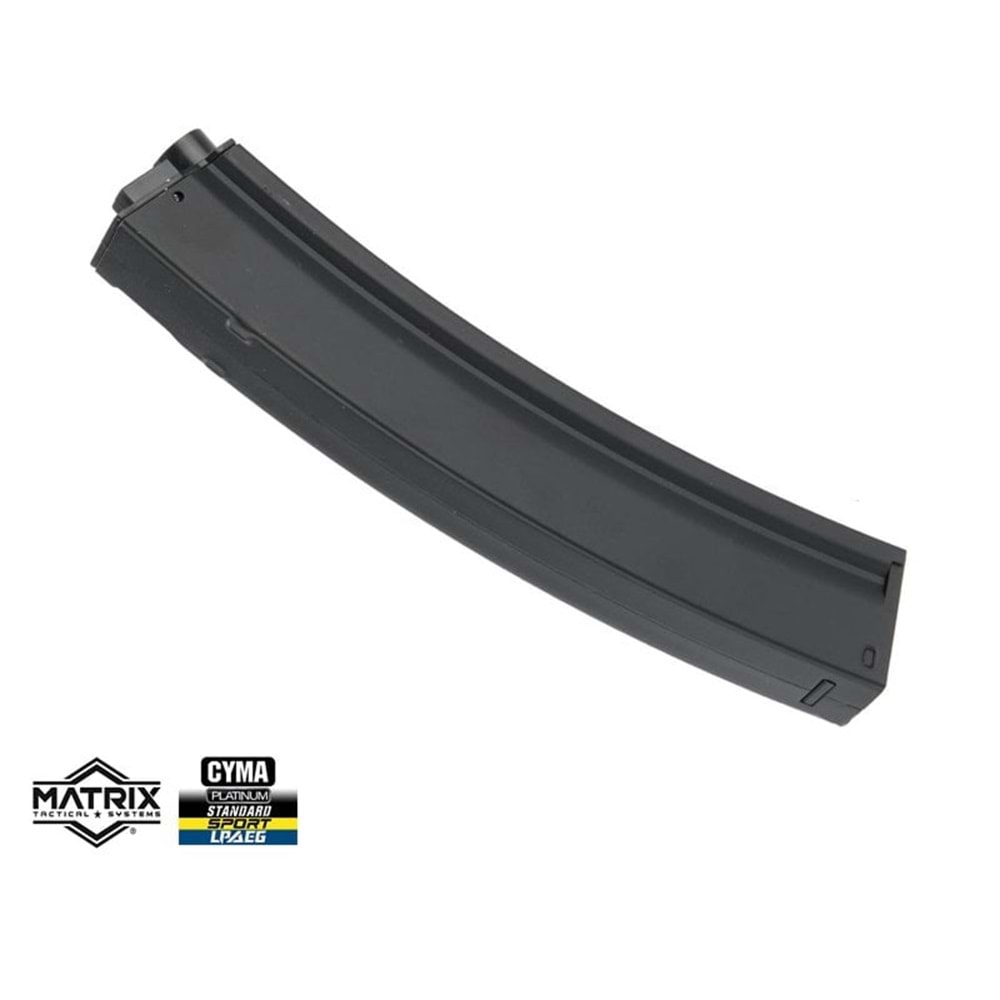 CYMA MP5 Midcap Şarjör 100BB - MP5 Airsoft AEG için
