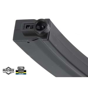 CYMA MP5 Midcap Şarjör 100BB - MP5 Airsoft AEG için