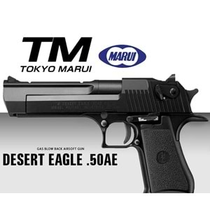 Desert Eagle TOKYO MARUI Black .50AE Hard Kick GBB