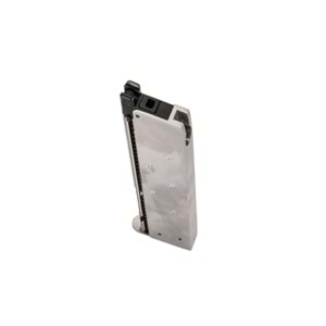 WE M1911A SILVER GBB 15BB AIRSOFT TABANCA ŞARJÖRÜ Metal Taban