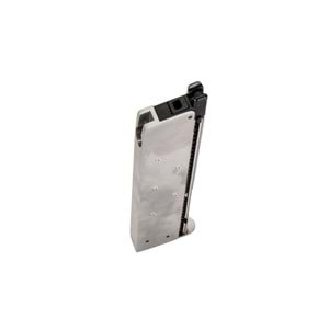 WE M1911A SILVER GBB 15BB AIRSOFT TABANCA ŞARJÖRÜ Metal Taban