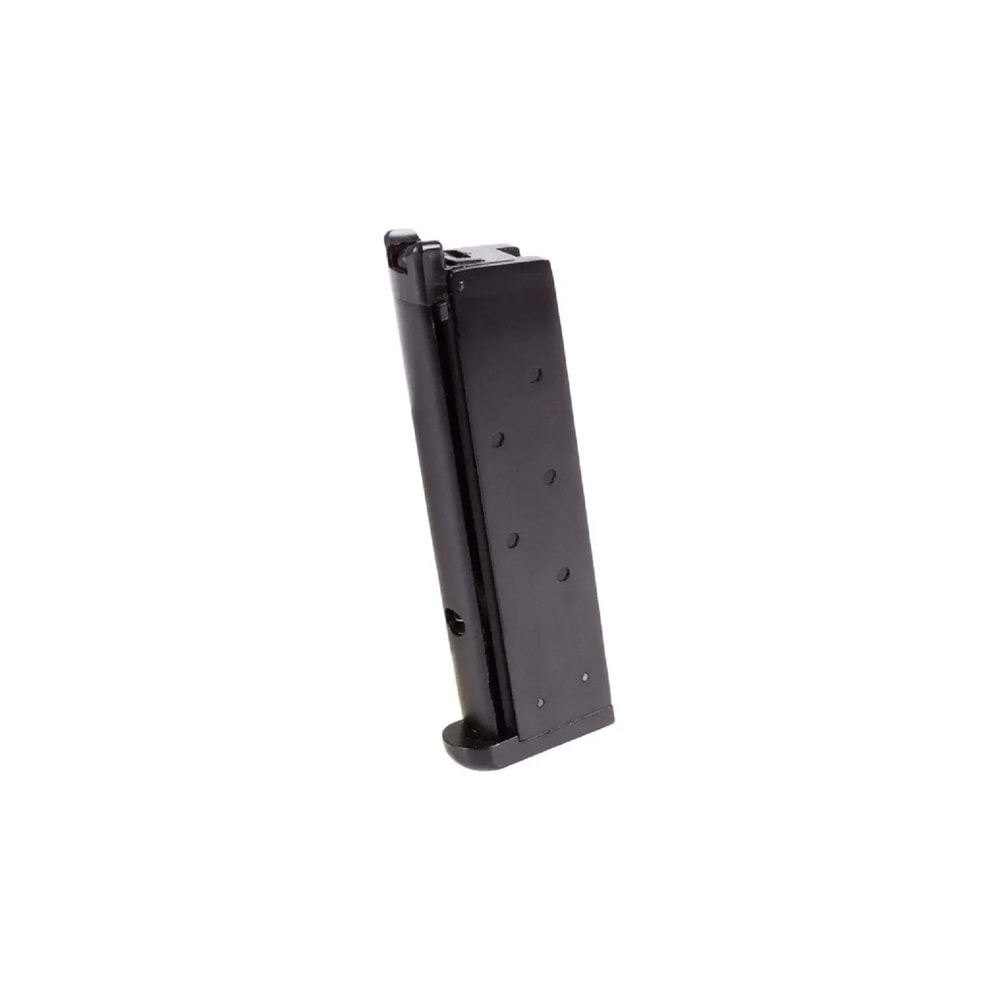 WE M1911B BK GBB 15BB AIRSOFT TABANCA ŞARJÖRÜ - SİYAH MEU Polymer Taban