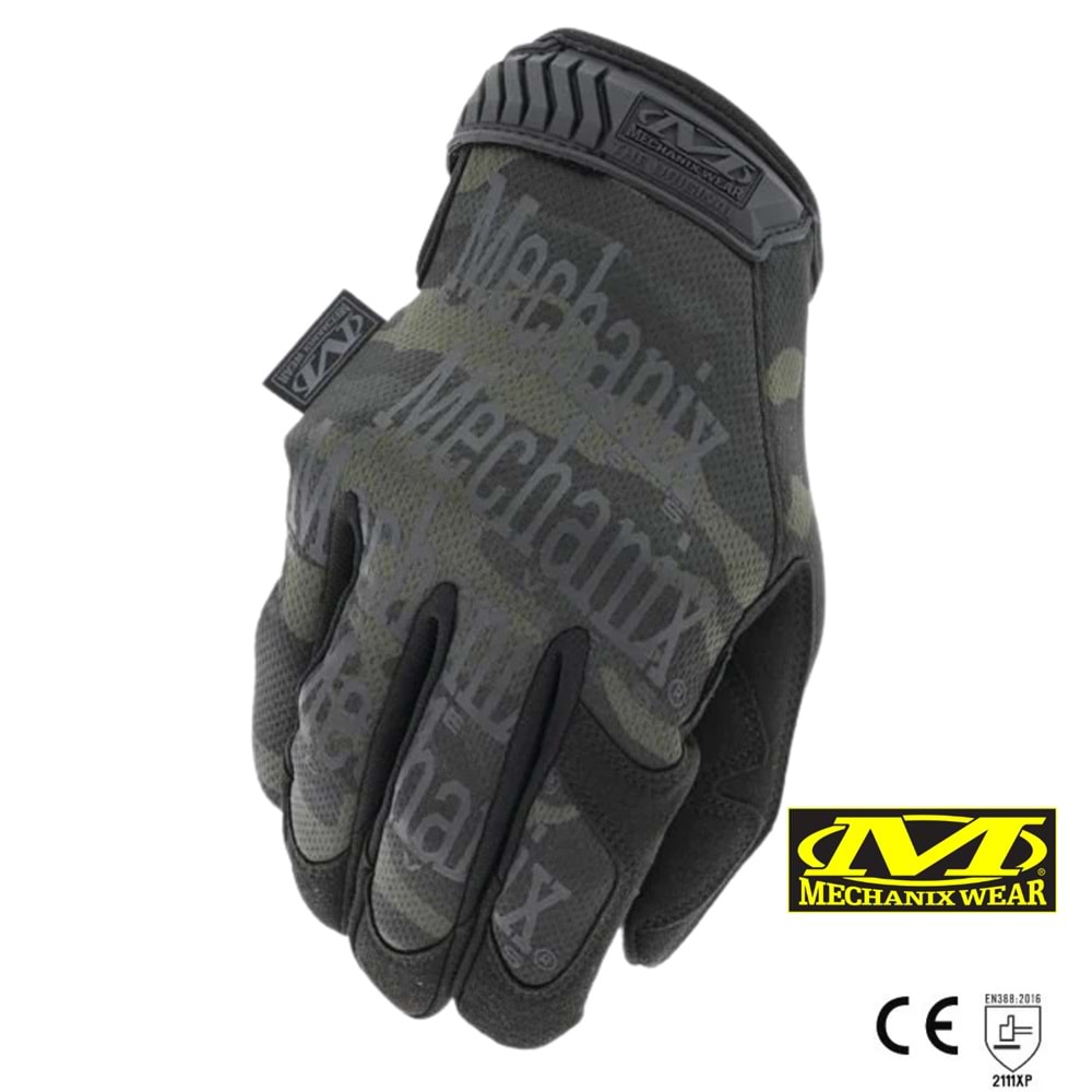 Mechanix Wear® Original MultiCam Black Eldiven (Siyah Multicam) MG-68