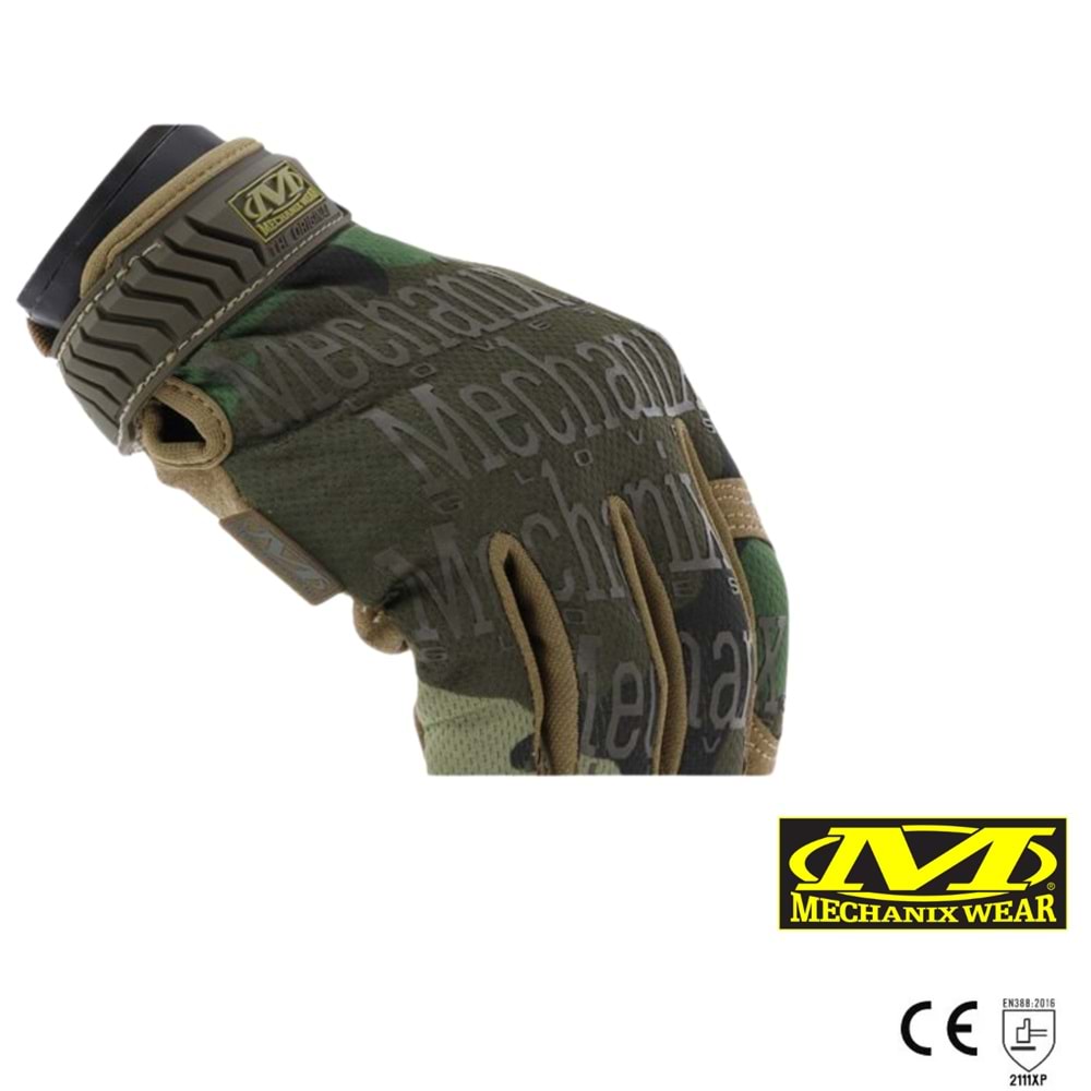Mechanix Wear® Original Woodland Camo Eldiven MG-72