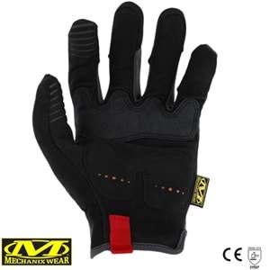 Mechanix Wear® M-Pact Open Cuff Eldiven (Siyah/Gri) MPC-58