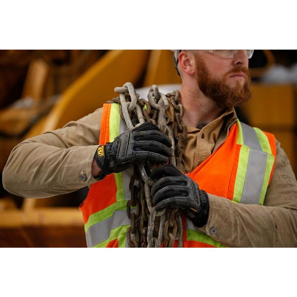 Mechanix Wear® M-Pact Black/Grey Korumalı Eldiven MPT-58S 2XL