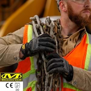 Mechanix Wear® M-Pact Black/Grey Korumalı Eldiven MPT-58