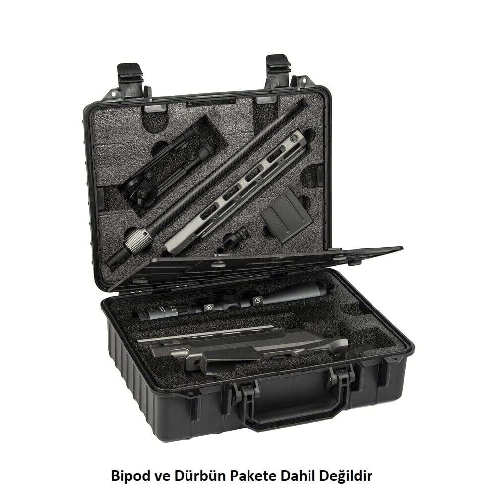 ARES MSR303 SPRING SNIPER AIRSOFT TÜFEĞİ BOLT ACTION TITANIUM GREY MSR-021