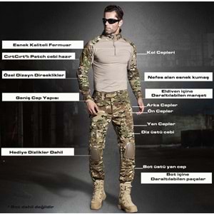 Multicam Airsoft Kamuflaj Takımı