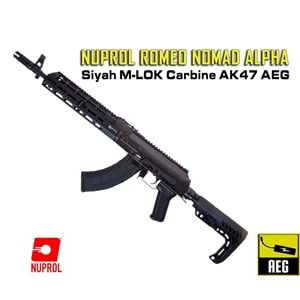NUPROL Romeo Nomad Alpha - Siyah Mlok Carbine AK47 AEG
