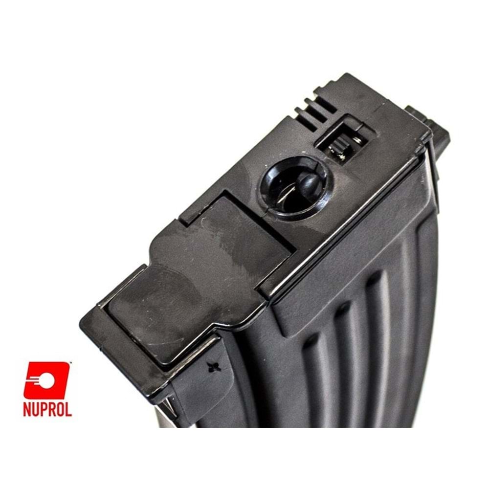 NUPROL AK METAL FLASH AEG 500BB Şarjör - Siyah
