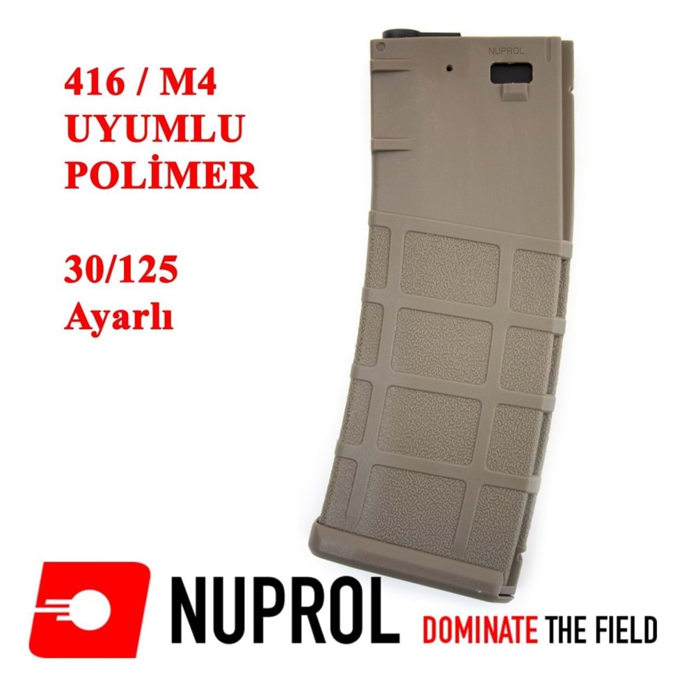 Nuprol 416 N mag 30/125BB AYARLI Mid Cap Polimer TAN