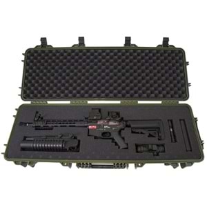 Nuprol X-LARGE 137CM Premium Hardcase Tüfek Çantası Değiştirilebilir Küp Sünger