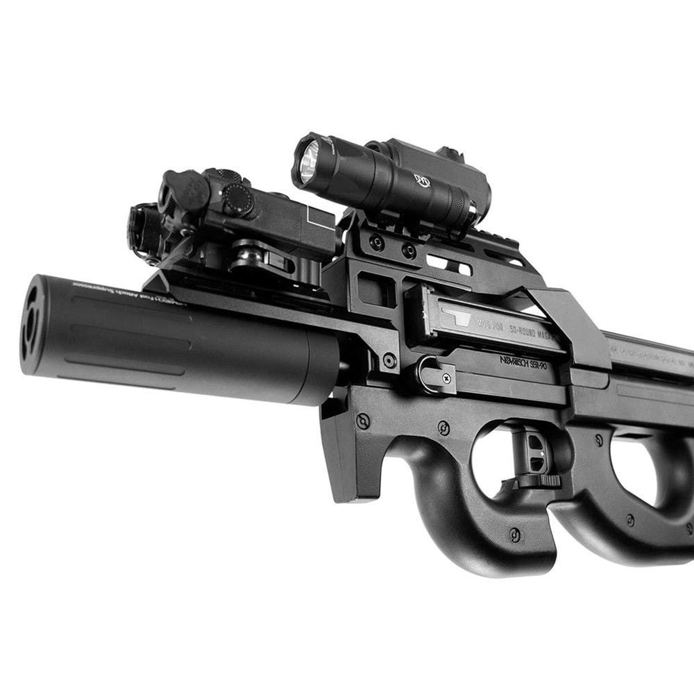 NOVRITSCH SSR90 SMG AIRSOFT TÜFEK - SIYAH P90 AEG RIFLE