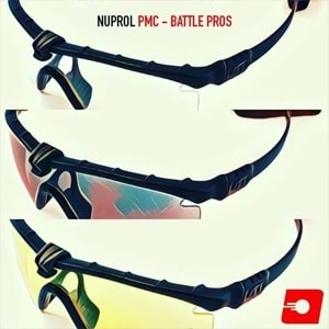 Nuprol Airsoft Gözlük TAN Çerçeve, Sarı Cam 6042-TNYE