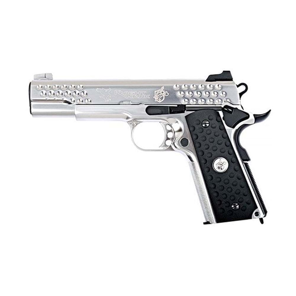 WE 1911 KnightHawk SILVER Airsoft Tabanca
