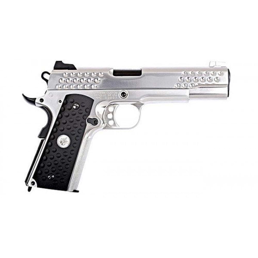 WE 1911 KnightHawk SILVER Airsoft Tabanca