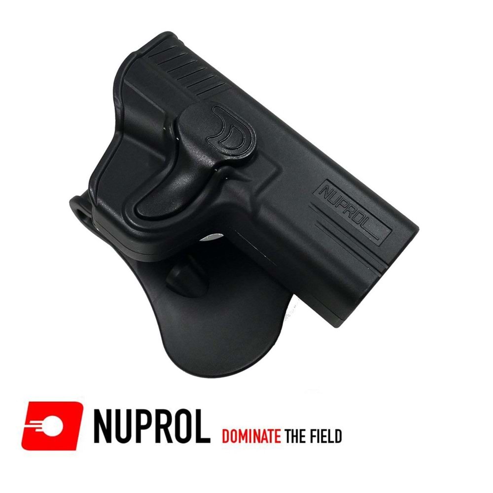 Nuprol Big Bird Serisi Smith Wesson MP Holster Kılıf - Siyah