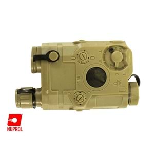 NPQ LAZER GÖRÜNÜMLÜ PIL KUTUSU BATTERY BOX - TAN PEQ