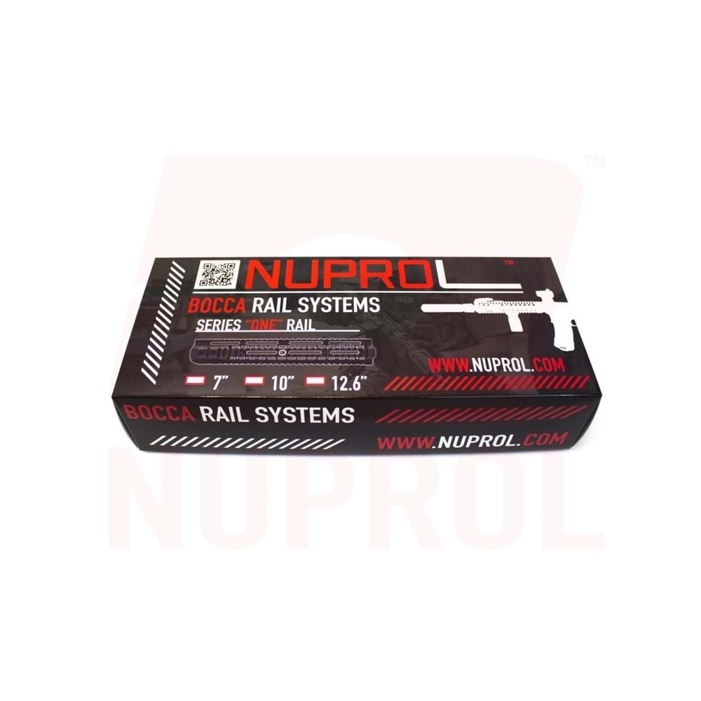 NUPROL BOCCA Series One GBB/AEG 32cm Ray - Siyah