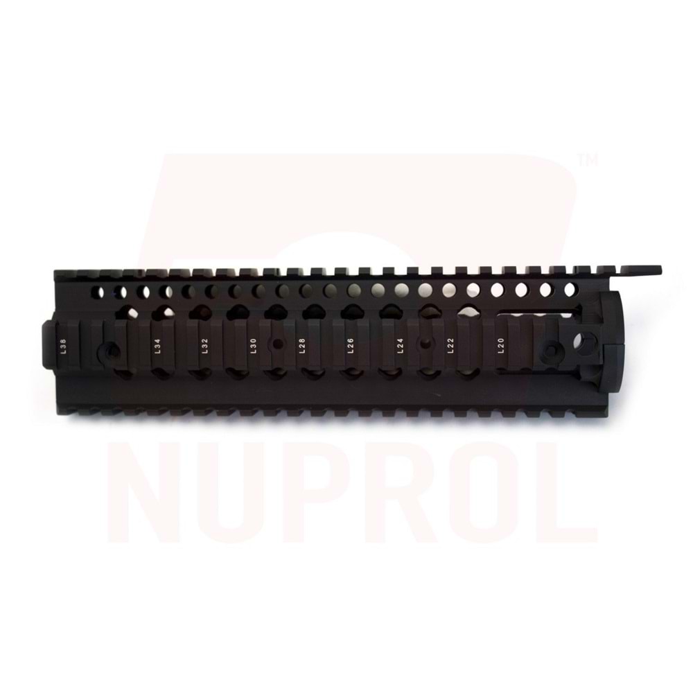 NUPROL BOCCA Serisi Three Rail 23cm El Kundağı - Siyah