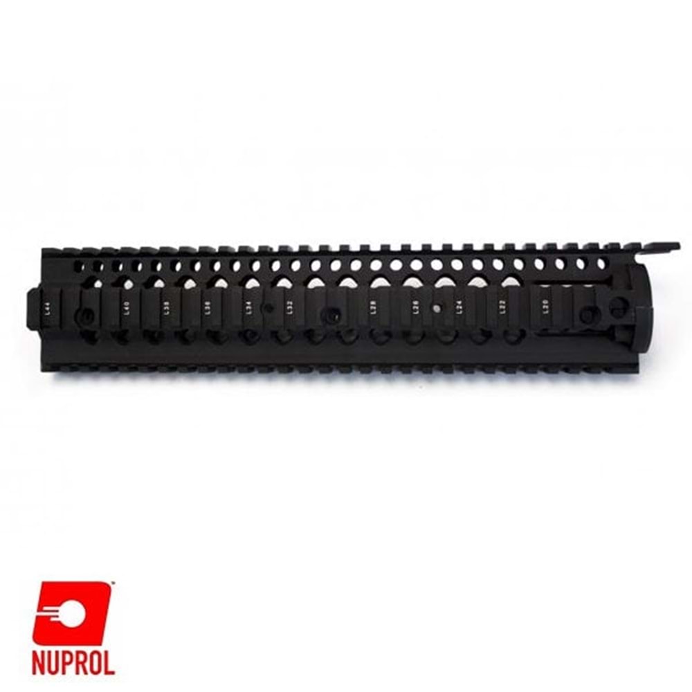 NUPROL BOCCA Serisi MK18 Three Rail 30cm El Kundağı - Black