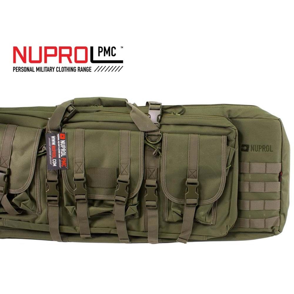 Nuprol Taktik Tüfek Çantası Orta Boy 107cm - GREEN YEŞİL