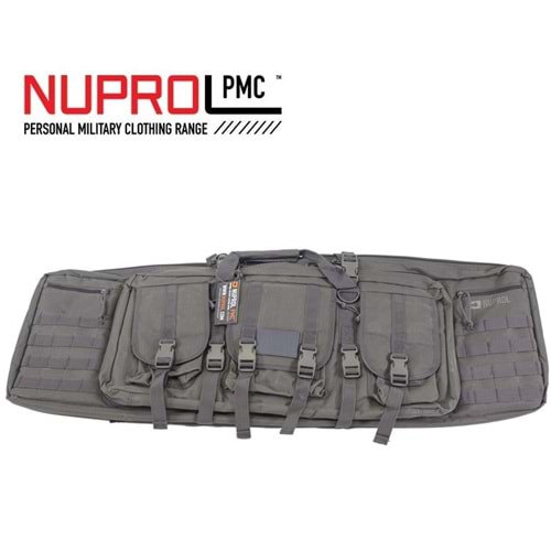 Nuprol Taktik Tüfek Çantası Orta Boy 107cm - GREY GRİ