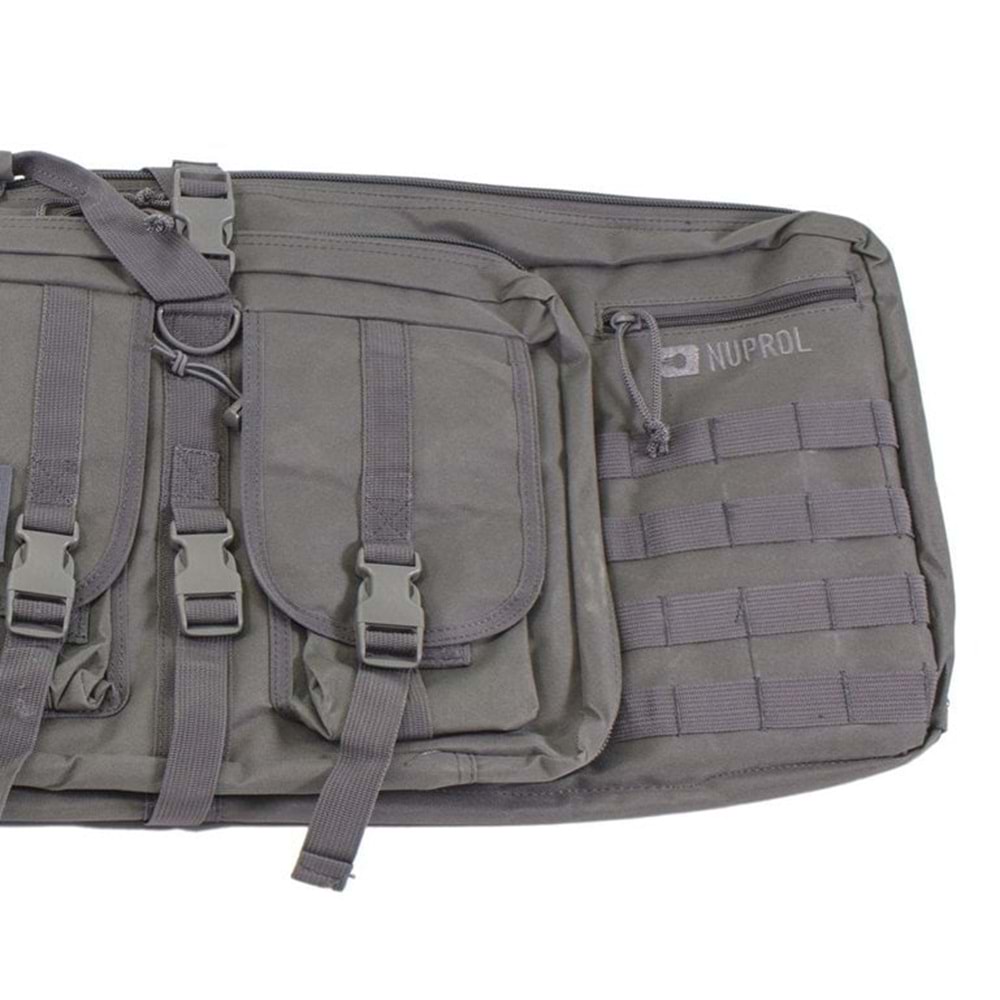 Nuprol Taktik Tüfek Çantası Orta Boy 107cm - GREY GRİ