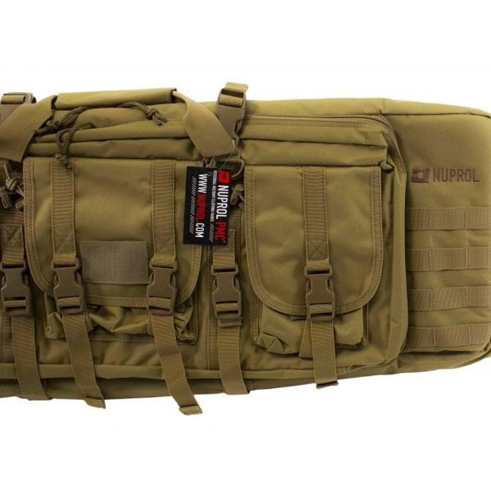 Nuprol Taktik Tüfek Çantası Orta Boy 107cm - TAN ÇÖL