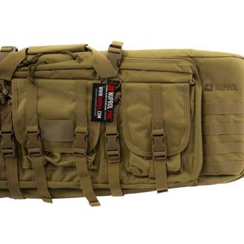 Nuprol Taktik Tüfek Çantası Orta Boy 107cm - TAN ÇÖL