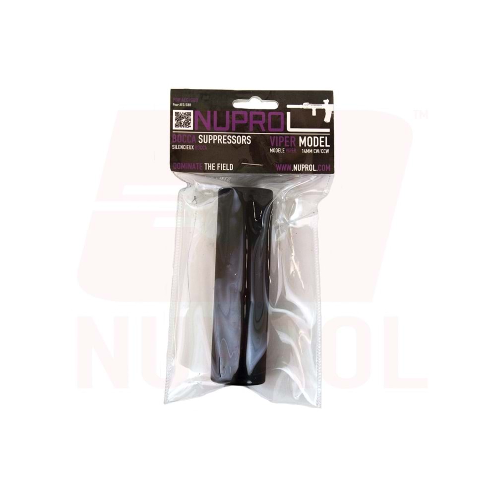 NUPROL Viper - Black Suppressor-Susturucu