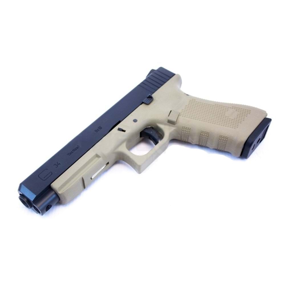 WE GLOCK G34 GEN4 TAN GBB AIRSOFT TABANCA