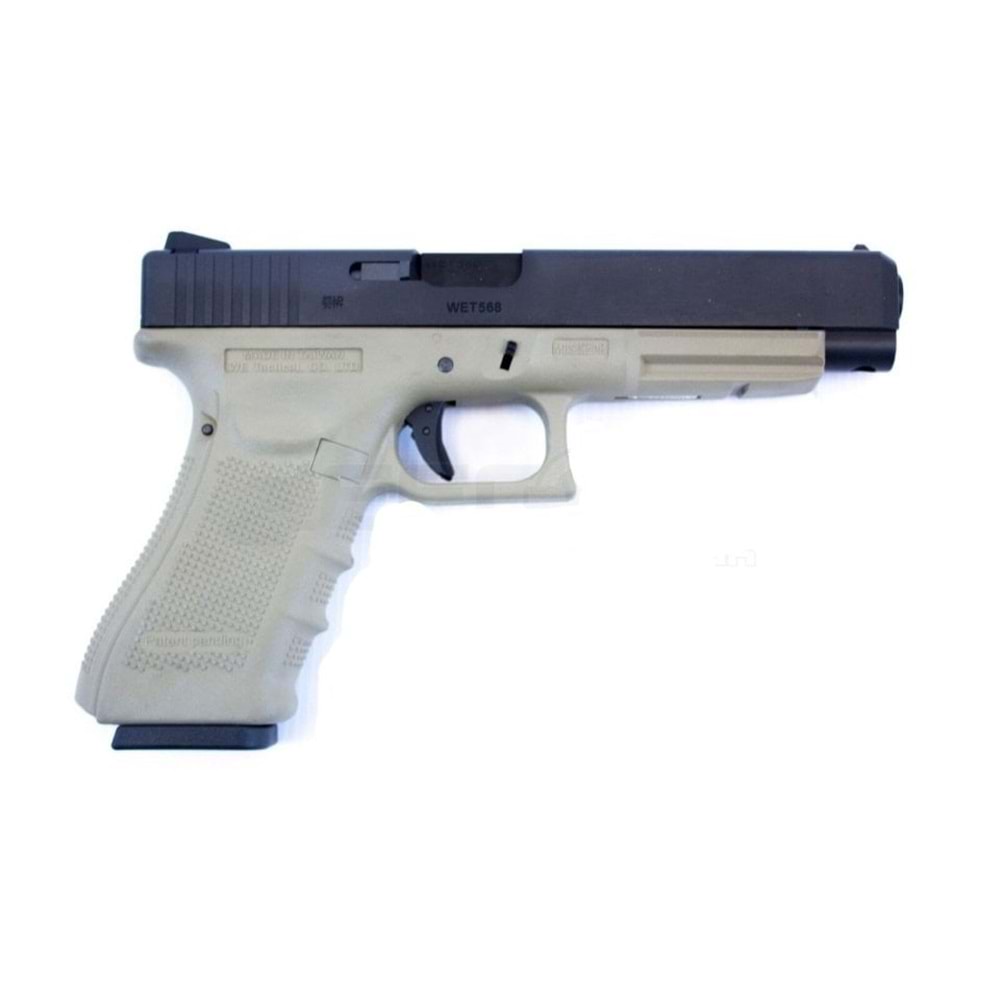 WE GLOCK G34 GEN4 TAN GBB AIRSOFT TABANCA