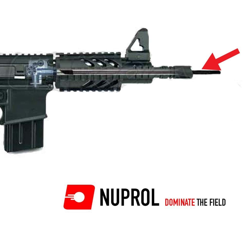NUPROL Airsoft 229mm (6.03mm) Paslanmaz Çelik Namlu