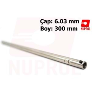 NUPROL Airsoft 300mm (6.03mm) Paslanmaz Çelik Namlu