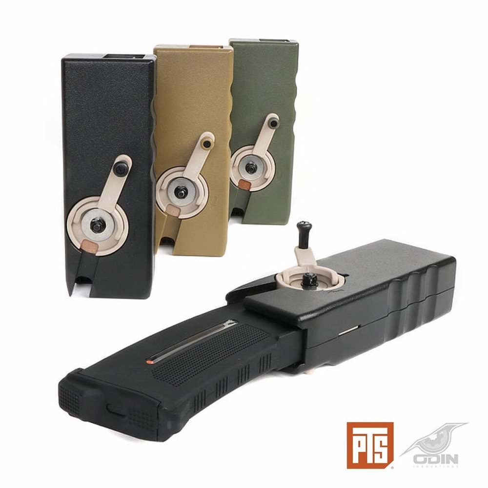 ORIGINAL ODIN Innovations OLIVE BB DOLUM APARATI M12 Sidewinder Loader YESIL